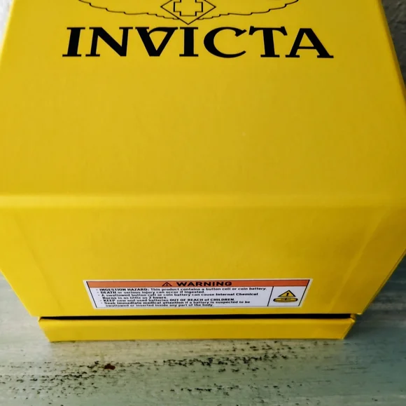 Invicta Coalition Forces Night Hawk Gold Chronograph Watch - Picture 8 of 8